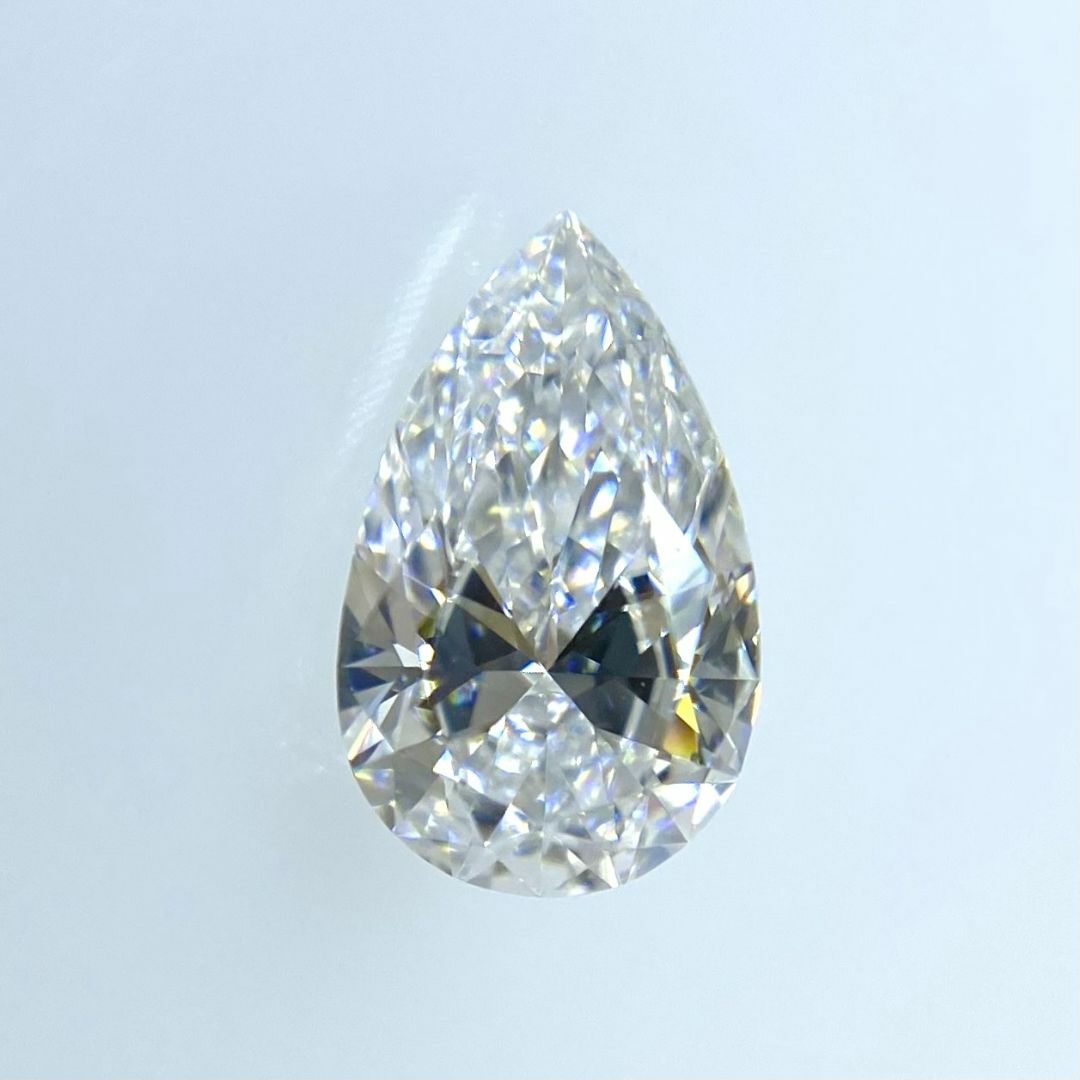 Dカラー IF ペアシェイプ！DIAMOND！0.30ct/RT0960/GIA レディースのアクセサリー(その他)の商品写真