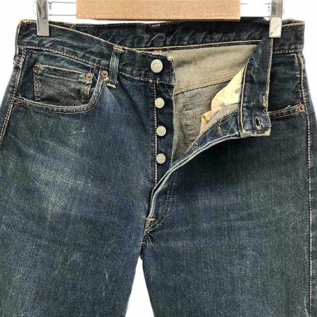 Levi's(リーバイス)のLevi's / リーバイス | 60s ヴィンテージ 501 BigE ダブルネーム Vステッチ 足長R 不均等V セルビッチ デニムパンツ | インディゴ | メンズ メンズのパンツ(その他)の商品写真