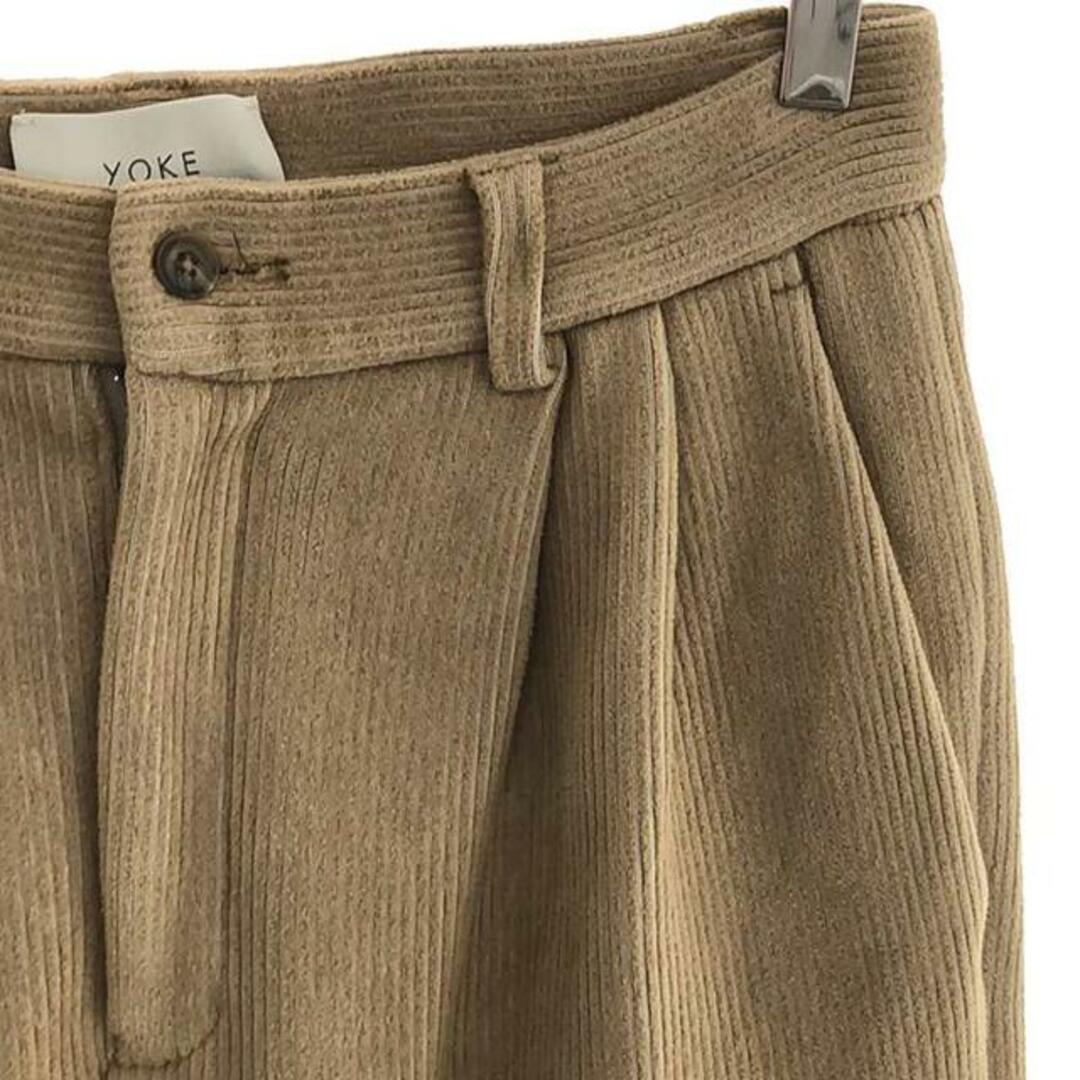 YOKE - YOKE / ヨーク | 2019AW | KNIT CORDUROY 2TUCK WIDE YOKE - YOKE / ヨーク | 2019AW | KNIT CORDUROY 2TUCK WIDE