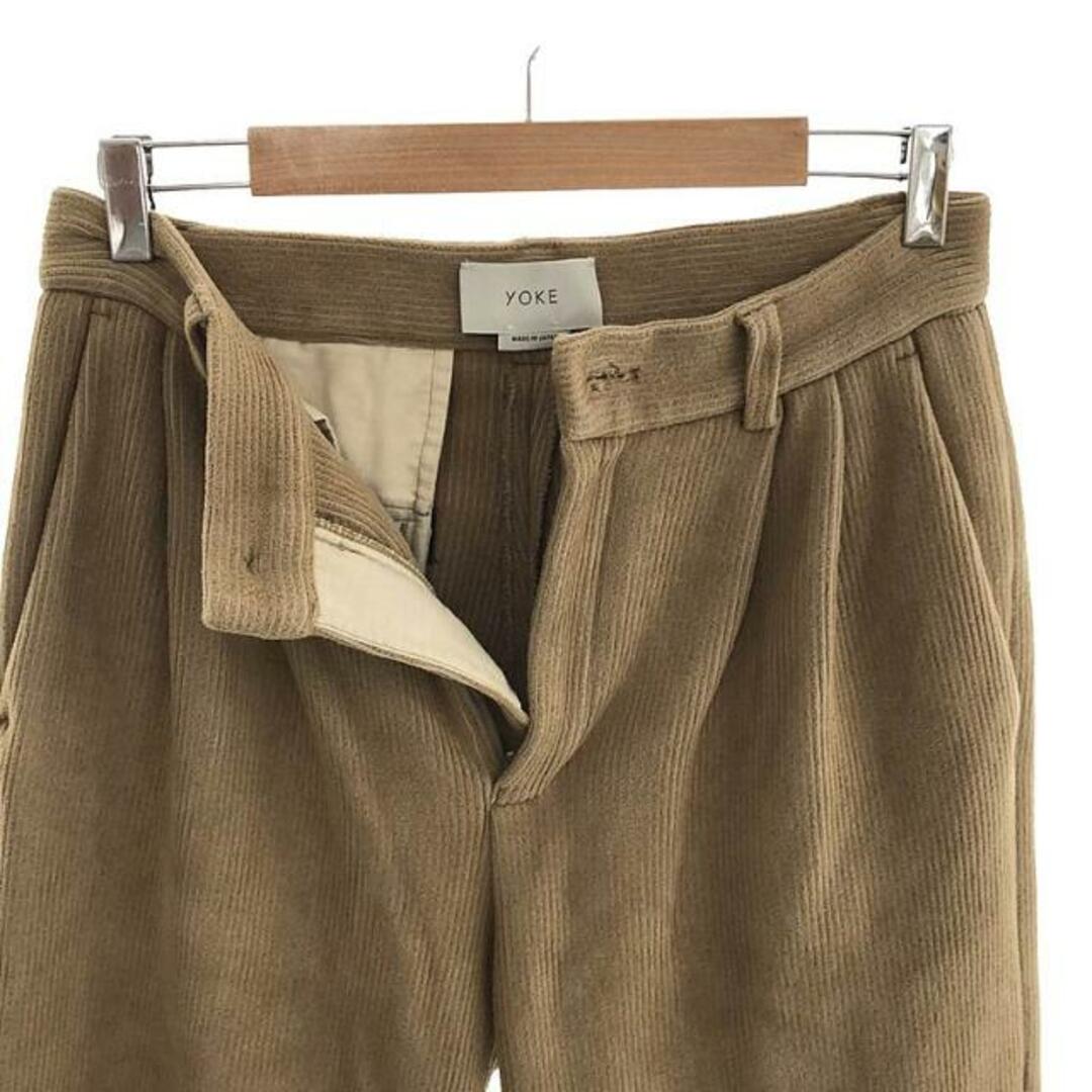 YOKE - YOKE / ヨーク | 2019AW | KNIT CORDUROY 2TUCK WIDE YOKE - YOKE / ヨーク | 2019AW | KNIT CORDUROY 2TUCK WIDE