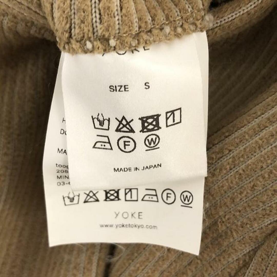 YOKE - YOKE / ヨーク | 2019AW | KNIT CORDUROY 2TUCK WIDE YOKE - YOKE / ヨーク | 2019AW | KNIT CORDUROY 2TUCK WIDE