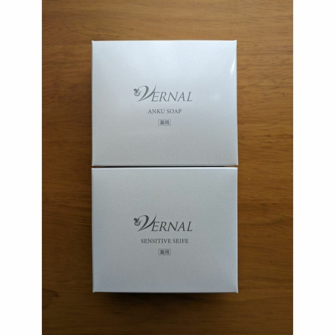 VERNAL(ヴァーナル)の2個セット ヴァーナル アンクソープ 90g×1 センシティブザイフ 90g×1 コスメ/美容のスキンケア/基礎化粧品(洗顔料)の商品写真