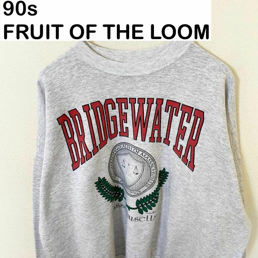 FRUIT OF THE LOOM(フルーツオブザルーム)のメキシコ製　90s FRUIT OF THE LOOM スウェット　ヴィンテージ メンズのトップス(スウェット)の商品写真