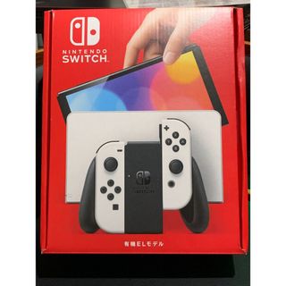 ニンテンドースイッチ(Nintendo Switch)のNintendo Switch（有機ELモデル）  ホワイト未開封 (家庭用ゲーム機本体)