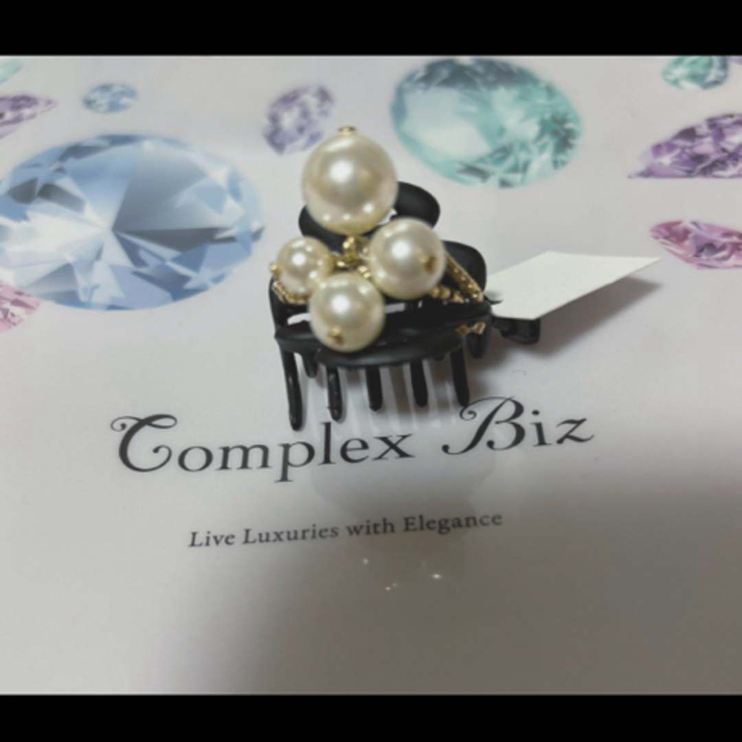 Complex Biz(コンプレックスビズ)のコンプレックスビズ　ホイップクリップ レディースのヘアアクセサリー(バレッタ/ヘアクリップ)の商品写真