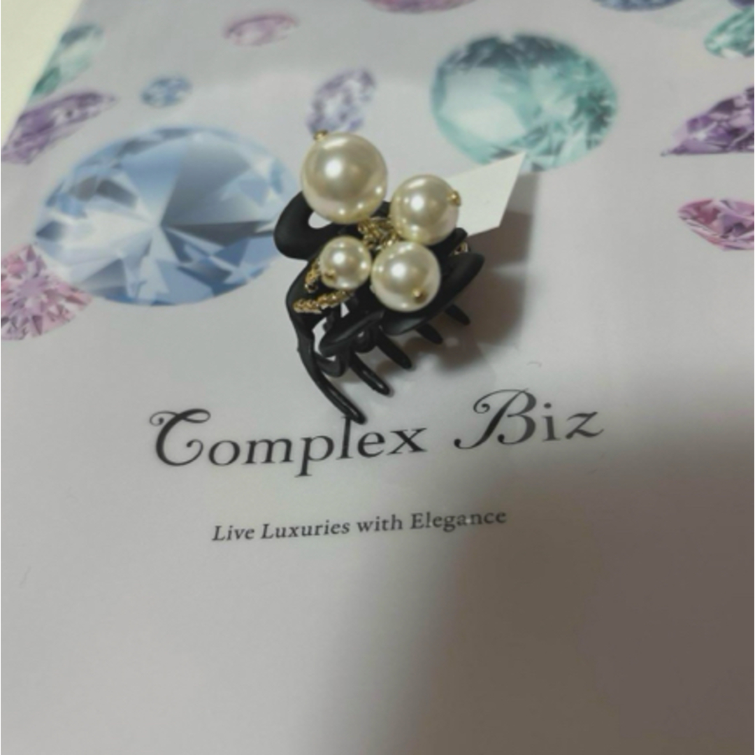 Complex Biz(コンプレックスビズ)のコンプレックスビズ　ホイップクリップ レディースのヘアアクセサリー(バレッタ/ヘアクリップ)の商品写真