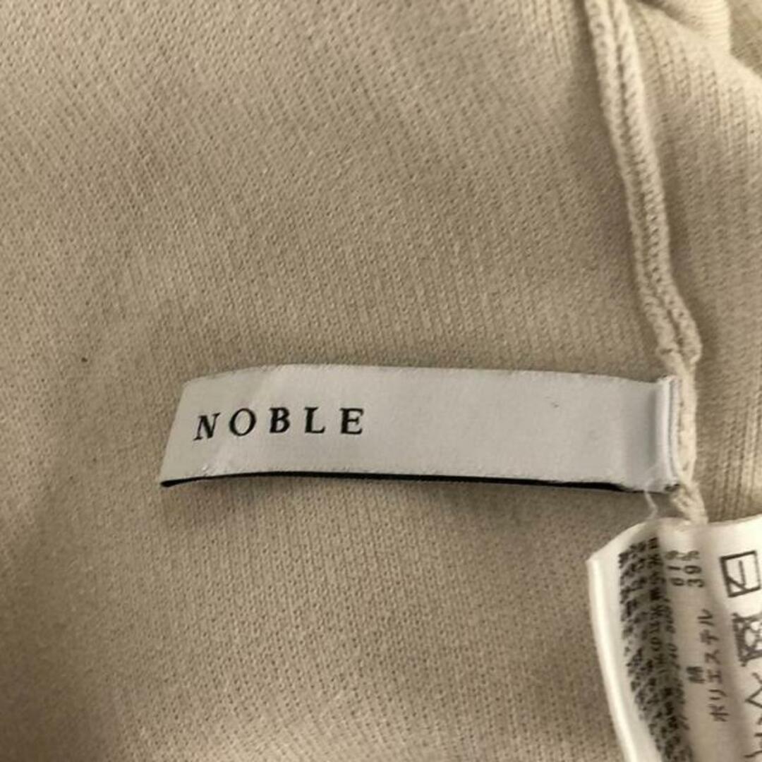 Noble(ノーブル)のNOBLE / ノーブル | 2021AW | MINAスムース編みハイネックプルオーバー | アイボリー | レディース レディースのトップス(ニット/セーター)の商品写真