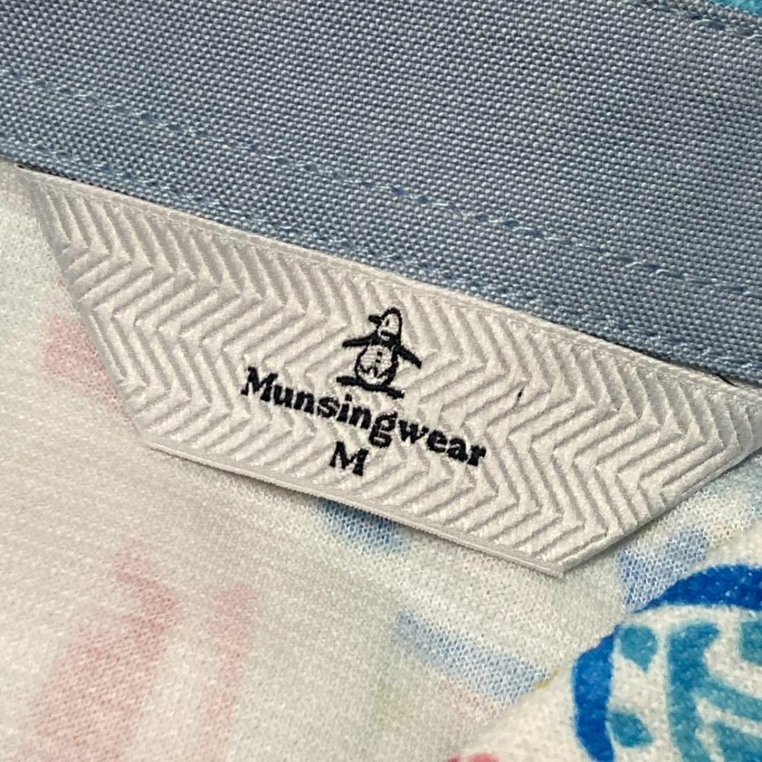 Munsingwear(マンシングウェア)の【GOLFウェア】未使用 Munsingwear ポロシャツ 半袖 ウェア 刺繍 スポーツ/アウトドアのゴルフ(ウエア)の商品写真