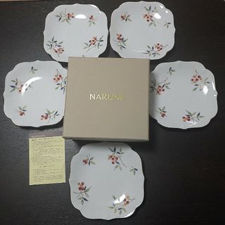 ナルミ(NARUMI)のNARUMIナルミ　角取り皿揃　5枚セット(食器)