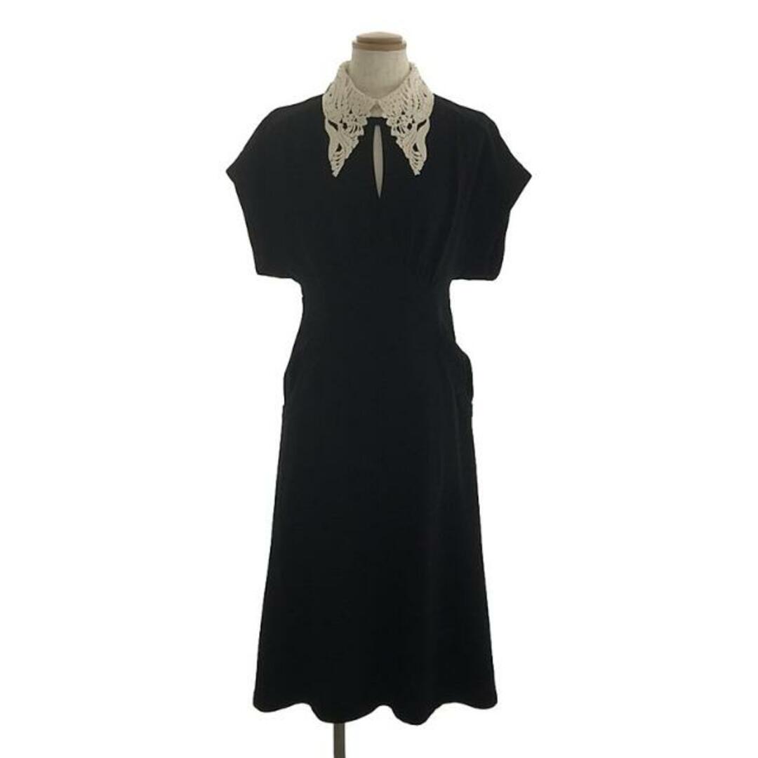 美品】 Mame Kurogouchi / マメクロゴウチ | Silk Lace Collar A 美品】 Mame Kurogouchi / マメクロゴウチ | Silk Lace Collar A