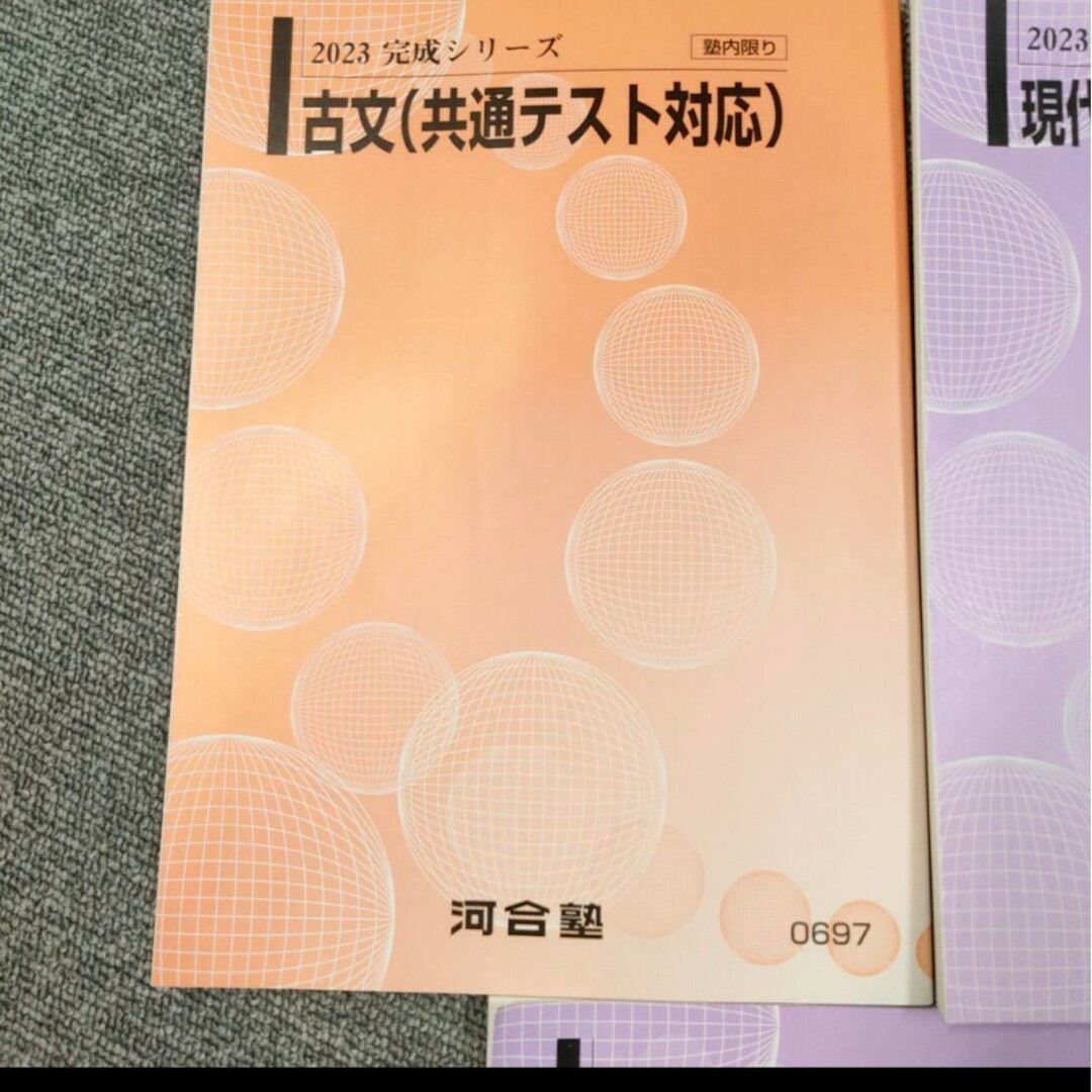 2023 完成シリーズ　古文、漢文、現代文(共通テスト対応)　3冊セット エンタメ/ホビーの本(語学/参考書)の商品写真