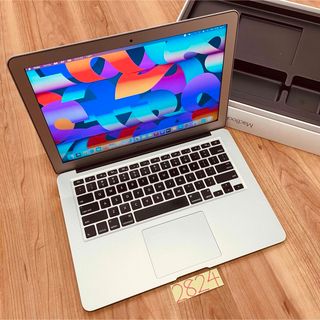 マック(Mac (Apple))のMacBook air 13インチ 2017 最上位モデル 管理番号2824(ノートPC)