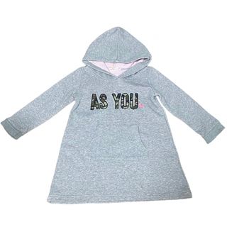 MPS - MPS. エムピーエス ロゴ パーカー ワンピース 長袖 キッズ 女の子 110