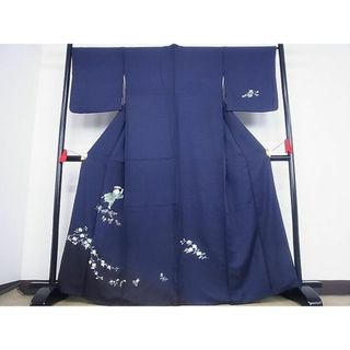 平和屋川間店■訪問着　童子遊び　暈し染め　銀彩　着丈164.5cm　裄丈66cm　正絹　逸品　B-ey3150(着物)