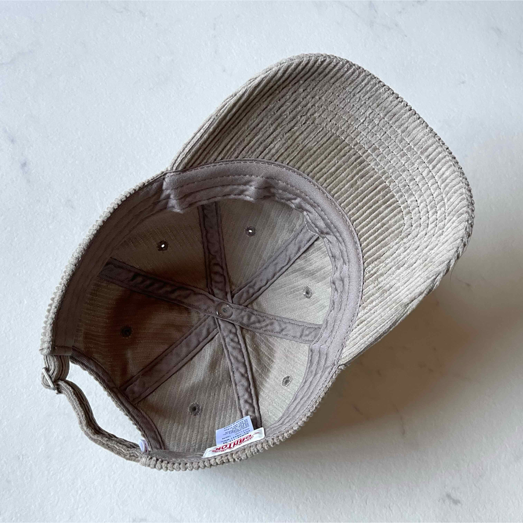 DANTON(ダントン)のDANTON CORDUROY 6PANEL CAP TAUPE GRAY レディースの帽子(キャップ)の商品写真