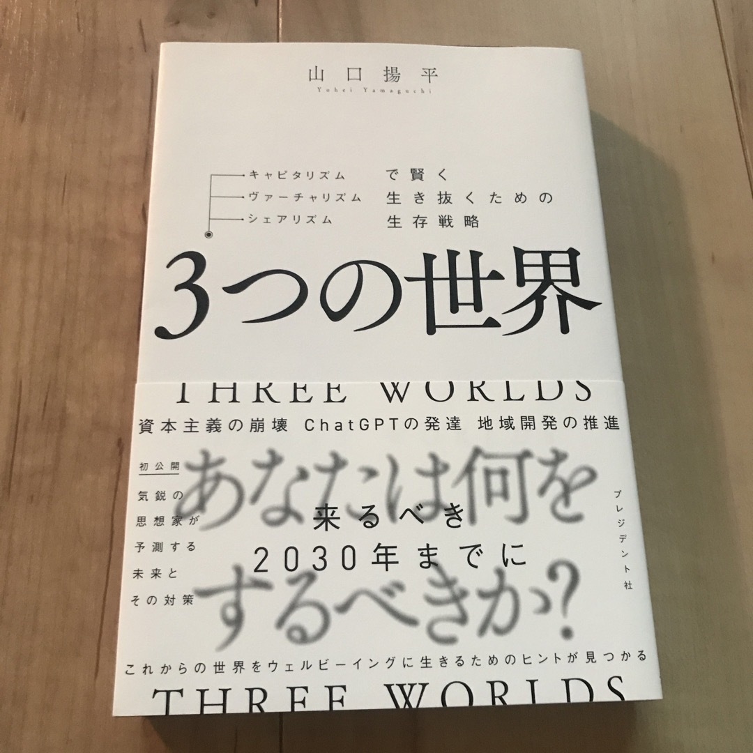 ３つの世界 エンタメ/ホビーの本(ビジネス/経済)の商品写真