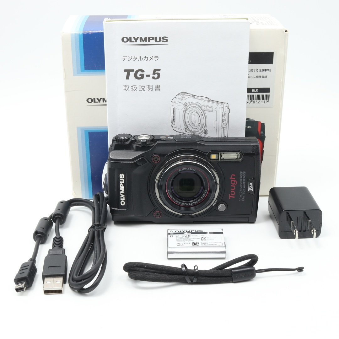 OLYMPUS(オリンパス)の【美品】OLYMPUS オリンパス 工事写真用デジタルカメラ TG-5工一郎 防水 防塵 耐衝撃 スマホ/家電/カメラのカメラ(デジタル一眼)の商品写真