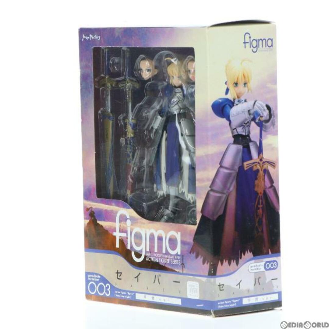 SABRE(セイバー)のfigma(フィグマ) 003 セイバー 甲冑ver. Fate/stay night 完成品 可動フィギュア マックスファクトリー エンタメ/ホビーのフィギュア(アニメ/ゲーム)の商品写真