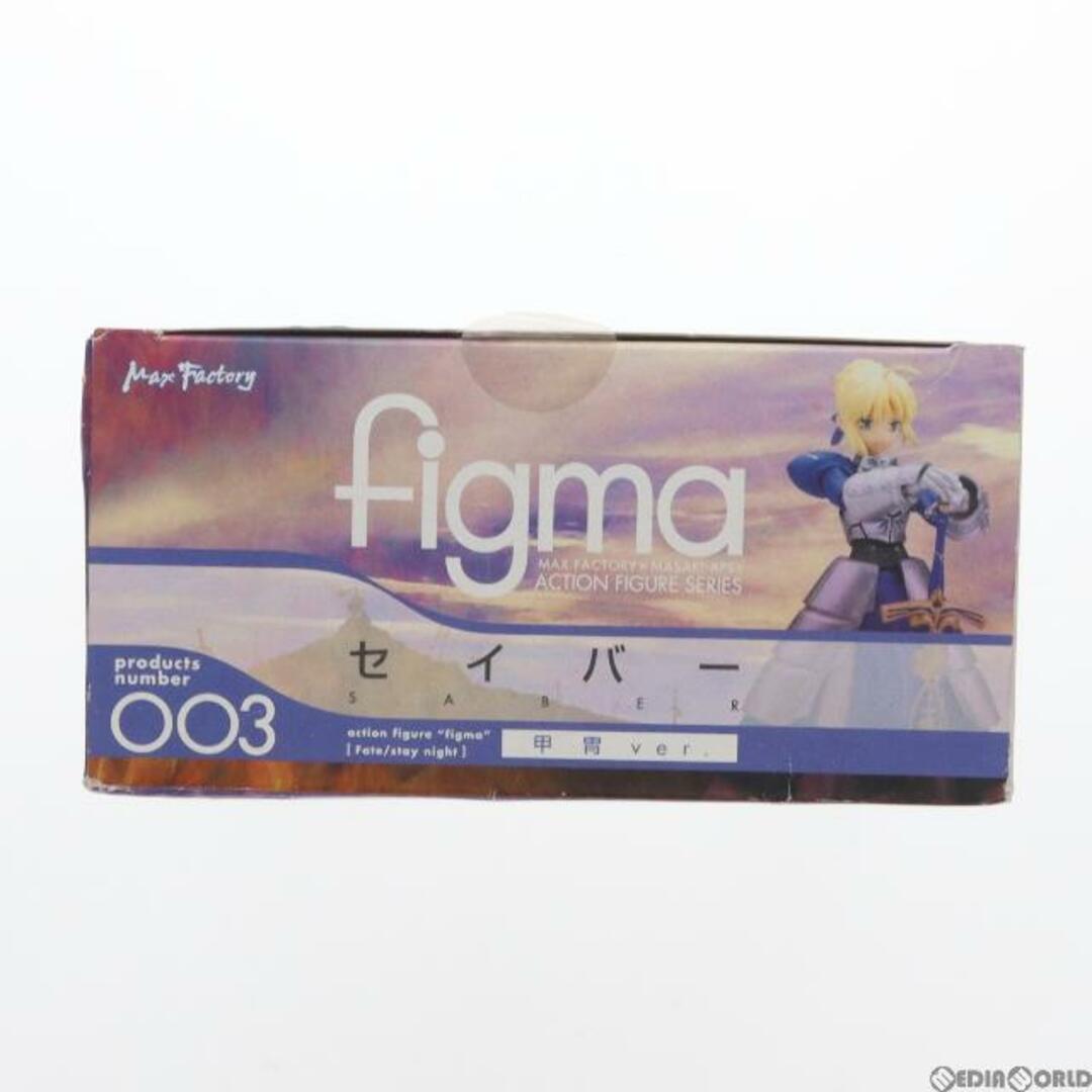 SABRE(セイバー)のfigma(フィグマ) 003 セイバー 甲冑ver. Fate/stay night 完成品 可動フィギュア マックスファクトリー エンタメ/ホビーのフィギュア(アニメ/ゲーム)の商品写真