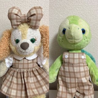 受注生産sサイズクッキーアンandオルメル着用可能お揃いコスチューム(ぬいぐるみ)