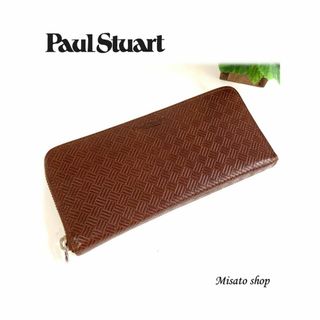 ポールスチュアート(Paul Stuart)の★PaulStuart★ ポールスチュアート ラウンドファスナー長財布 メンズ(長財布)