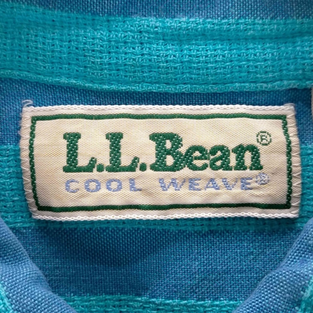 L.L.Bean(エルエルビーン)のL.L.Bean(エルエルビーン) COOL WEAVE S/Sストライプシャツ メンズのトップス(その他)の商品写真