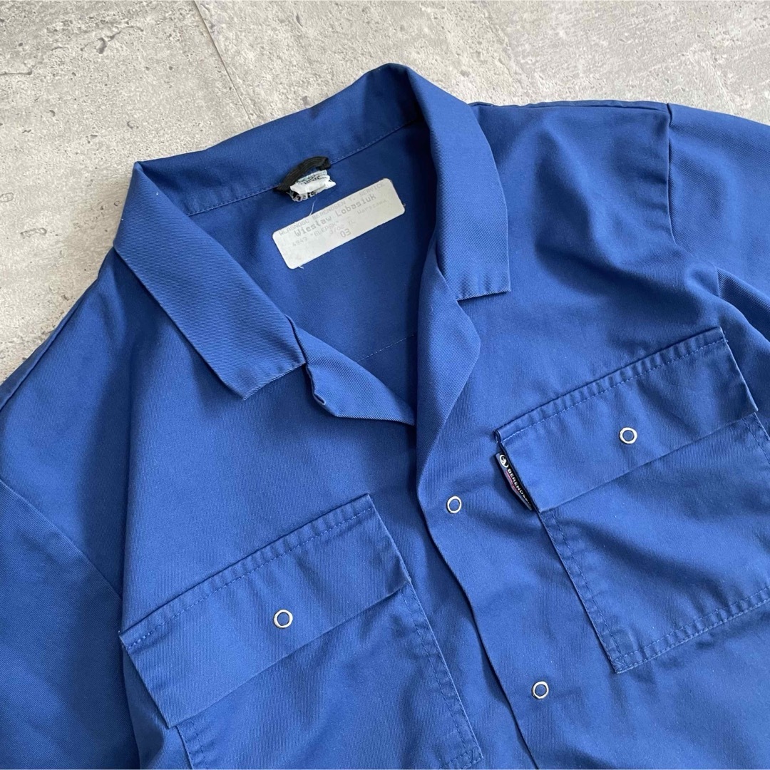 VINTAGE(ヴィンテージ)の古着 vintage ユーロワークジャケット ブルー XL  メンズのジャケット/アウター(ブルゾン)の商品写真
