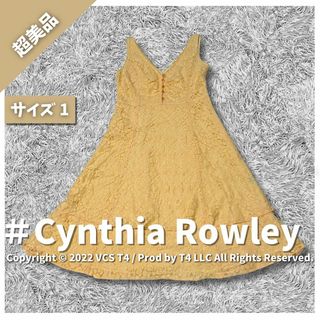 シンシアローリー(Cynthia Rowley)の【新品アウトレット】シンシア ローリー ひざ丈ワンピース 1 ✓3122(ひざ丈ワンピース)