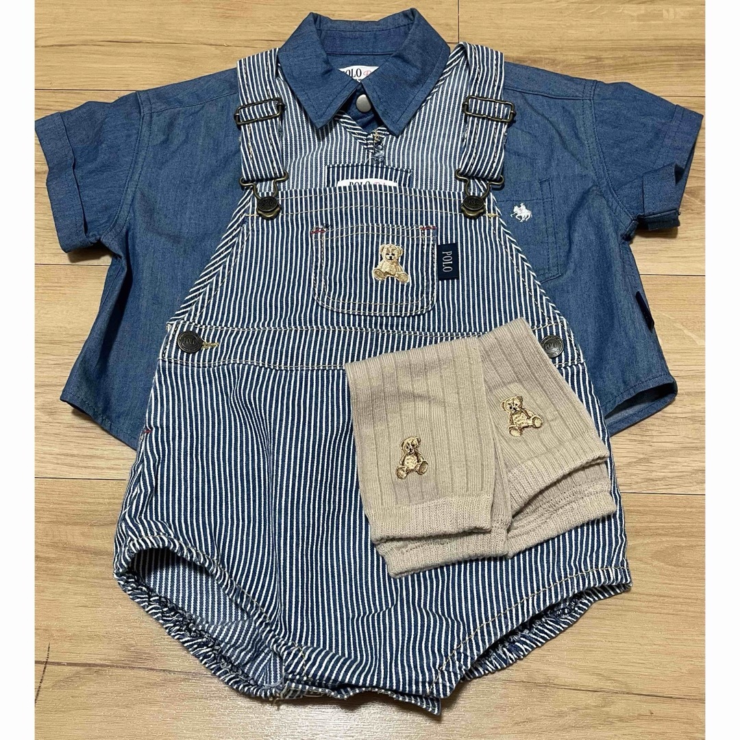 POLO（RALPH LAUREN）(ポロ)のPOLO baby 夏服セット 80cm キッズ/ベビー/マタニティのベビー服(~85cm)(シャツ/カットソー)の商品写真