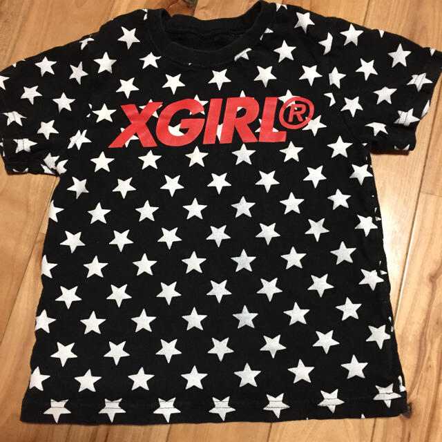 X-girl Stages(エックスガールステージス)のx-girl 6T 120cm キッズ/ベビー/マタニティのキッズ服男の子用(90cm~)(Tシャツ/カットソー)の商品写真