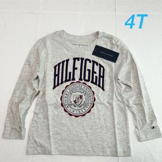 トミーヒルフィガー(TOMMY HILFIGER)のトミーヒルフィガー キッズロゴ長袖Tシャツ 4T(Tシャツ/カットソー)