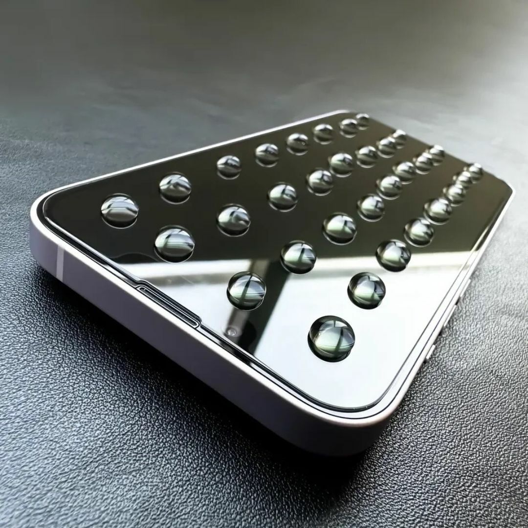 iPhone15 Pro Max用 強化ガラスフィルム 硬度9H 保護フィルム スマホ/家電/カメラのスマホアクセサリー(保護フィルム)の商品写真