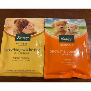 クナイプ(Kneipp)のクナイプ バスソルト 2種セット★ バニラハニー＋ネロリ(入浴剤/バスソルト)