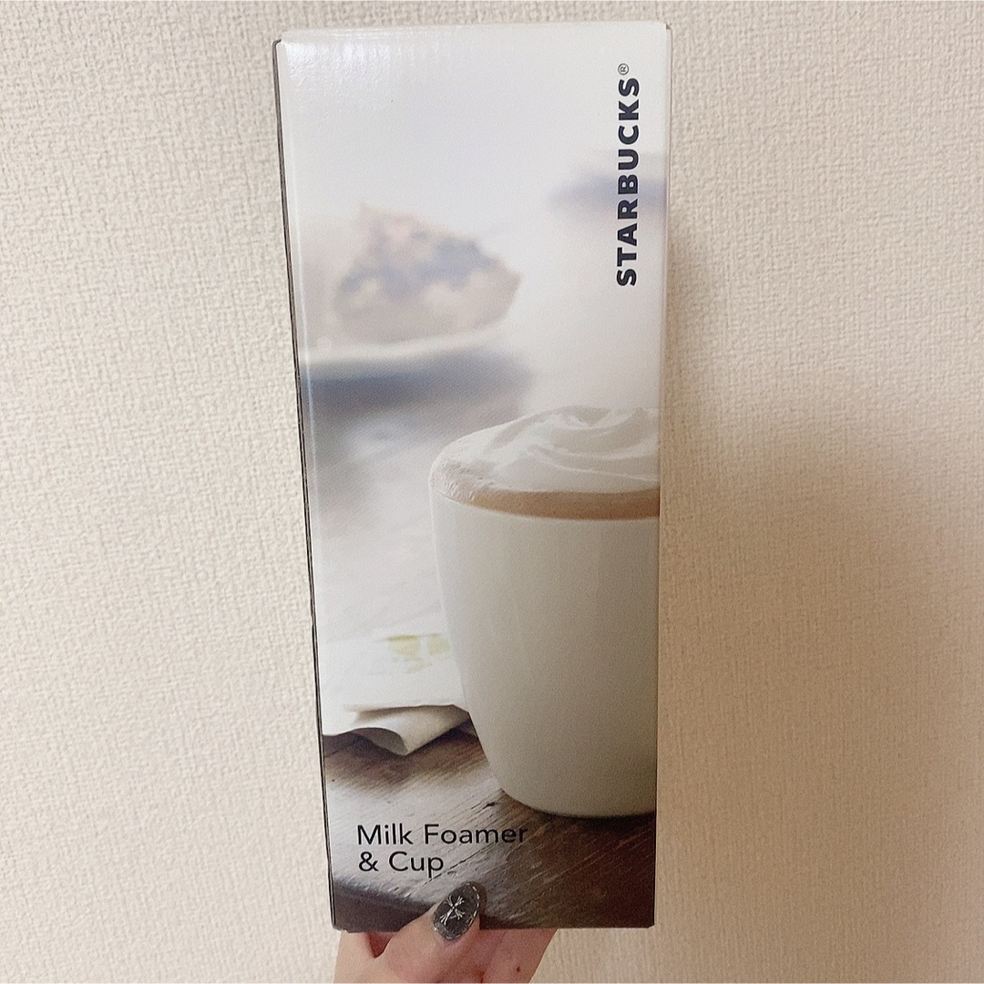 Starbucks Coffee(スターバックスコーヒー)のスターバックス ミルクフォーマー＆カップ インテリア/住まい/日用品のキッチン/食器(グラス/カップ)の商品写真