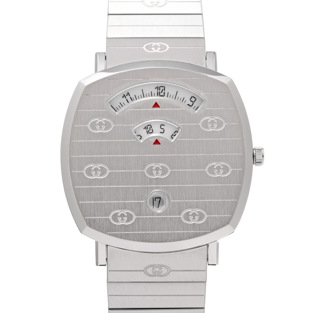 Gucci(グッチ)の中古 グッチ GUCCI YA157410 シルバー メンズ 腕時計 メンズの時計(腕時計(アナログ))の商品写真