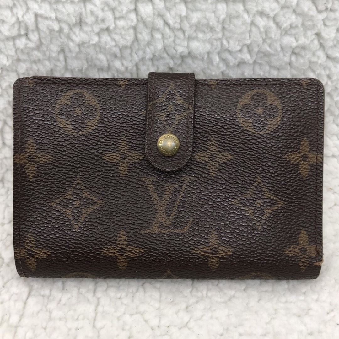 LOUIS VUITTON(ルイヴィトン)の買取見積書有 ルイヴィトン モノグラム 折り財布 ポルトモネ ビエ ヴィエノワ レディースのファッション小物(財布)の商品写真