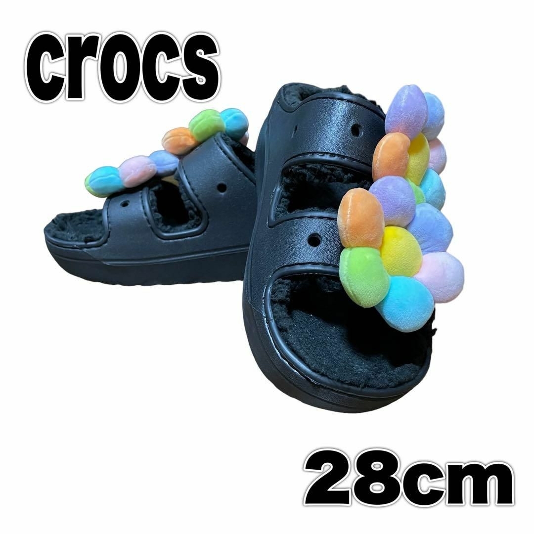 crocs(クロックス)の[クロックス] クラシック  サンダル 冬物　もこもこ　28cm ユニセックス メンズの靴/シューズ(サンダル)の商品写真