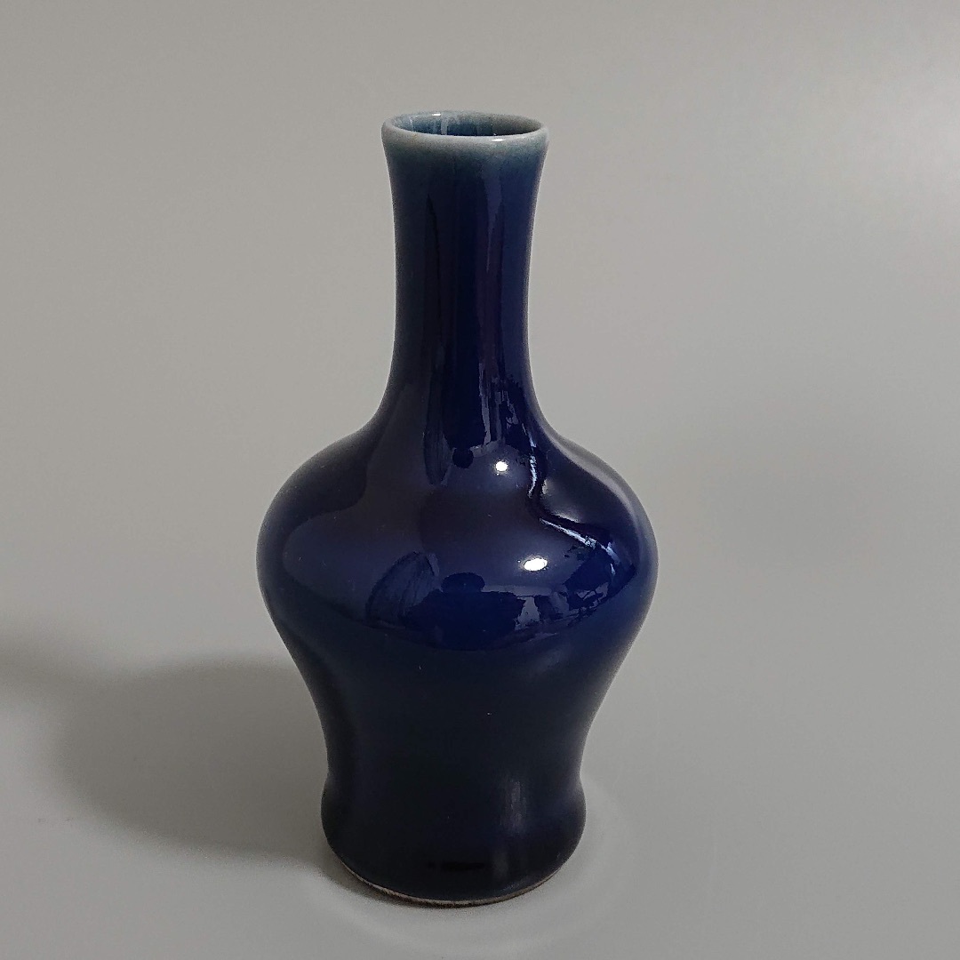 清時代 瑠璃釉小瓶 エンタメ/ホビーの美術品/アンティーク(陶芸)の商品写真