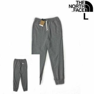 ザノースフェイス(THE NORTH FACE)のノースフェイス ジョガーパンツ US限定 ロゴパッチ(L)グレー 190110(その他)