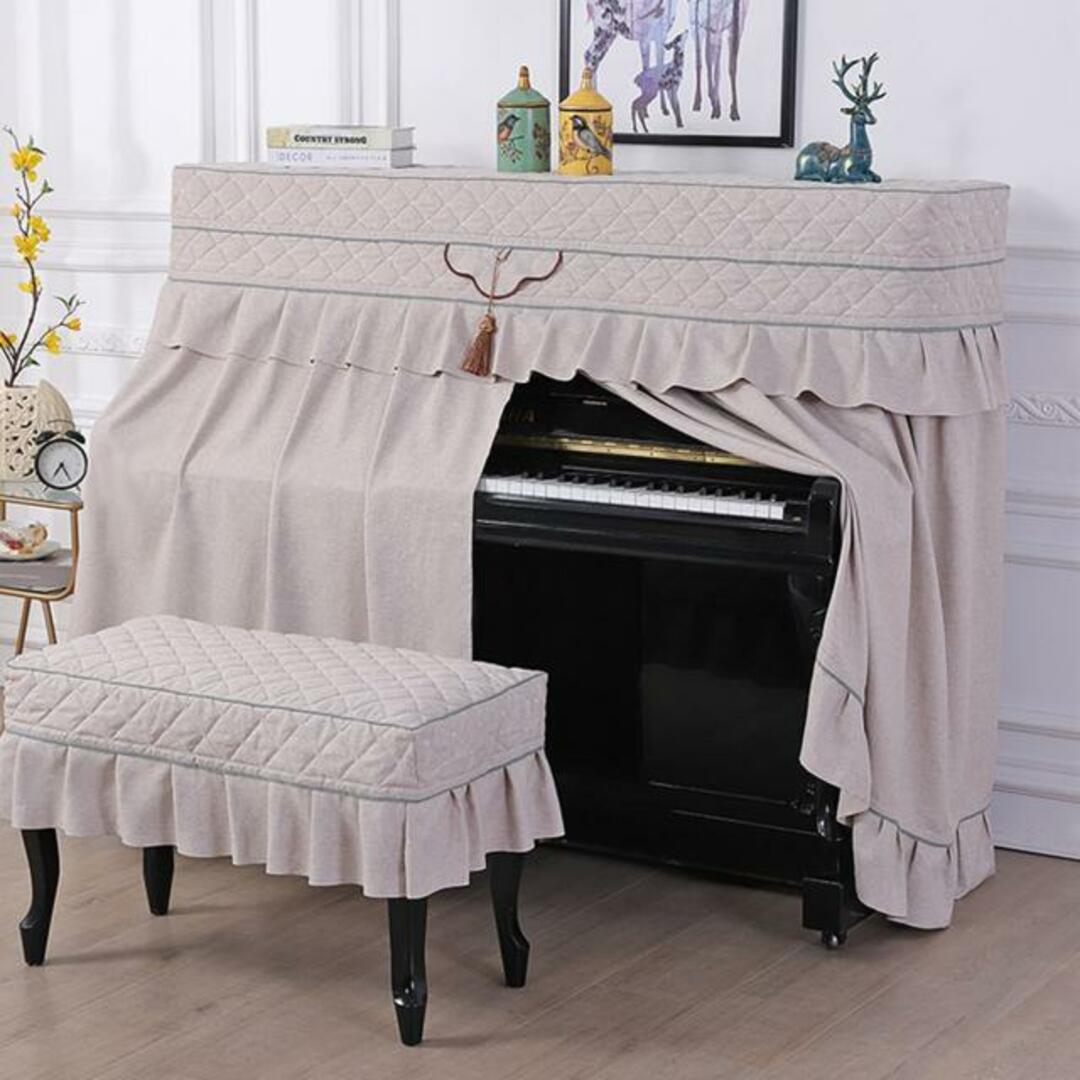 【並行輸入】ピアノカバー チェアカバー pmypianocover06 楽器の鍵盤楽器(その他)の商品写真