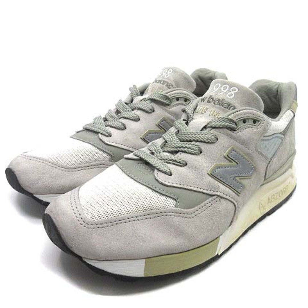 New Balance(ニューバランス)のニューバランス M998CEL スエード スニーカー USA製 グレー 27.5 メンズの靴/シューズ(スニーカー)の商品写真