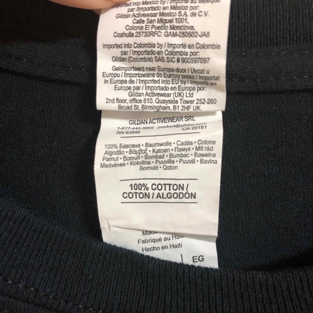 GILDAN(ギルタン)のメジャーリーグ　ベースボール　US古着　Tシャツ　黒　XLサイズ　ギルダン メンズのトップス(Tシャツ/カットソー(半袖/袖なし))の商品写真