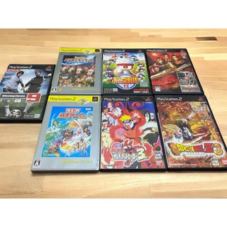 プレイステーション2(PlayStation2)のプレステ2 ソフト7種類セット(家庭用ゲームソフト)