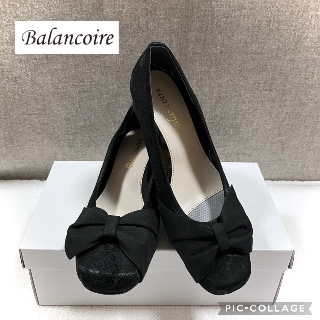 BALANCOIRE(ブランコアール)のBalancoire    レースパンプス　ローヒールパンプス　新品・未使用 レディースの靴/シューズ(ハイヒール/パンプス)の商品写真