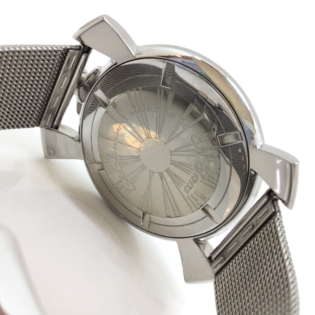 GaGa MILANO(ガガミラノ)のGaGa MILANO マヌアーレ46 クォーツ QZ5080 メンズの時計(腕時計(アナログ))の商品写真