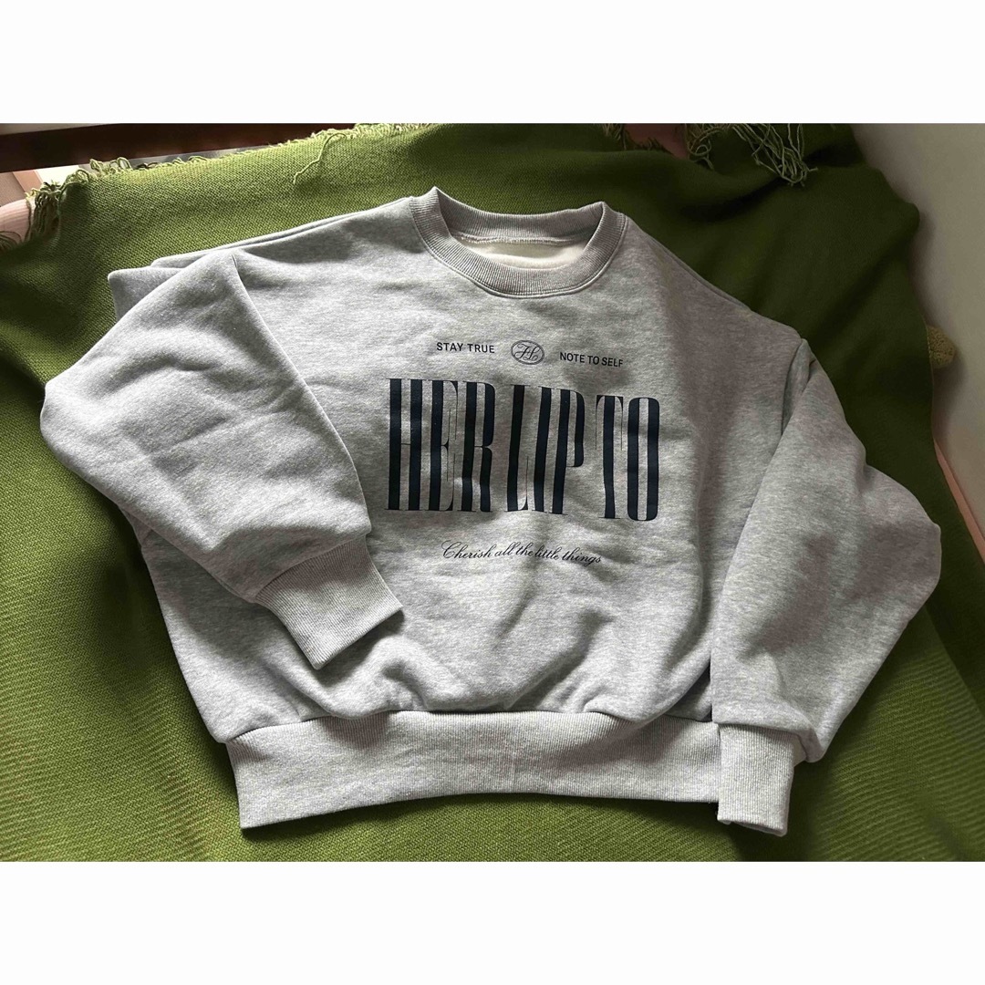 Her lip to - 新品】Herlipto Cherish Oversized Sweatshirtの Her lip to - 新品】Herlipto Cherish Oversized Sweatshirtの