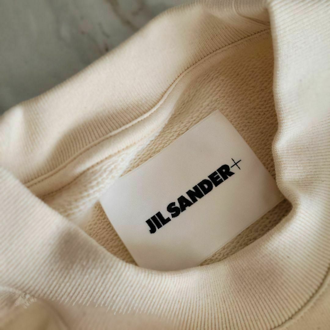 Jil Sander(ジルサンダー)の★新品未使用★JIL SANDER+ / ジルサンダー ロゴスウェット XS レディースのトップス(トレーナー/スウェット)の商品写真