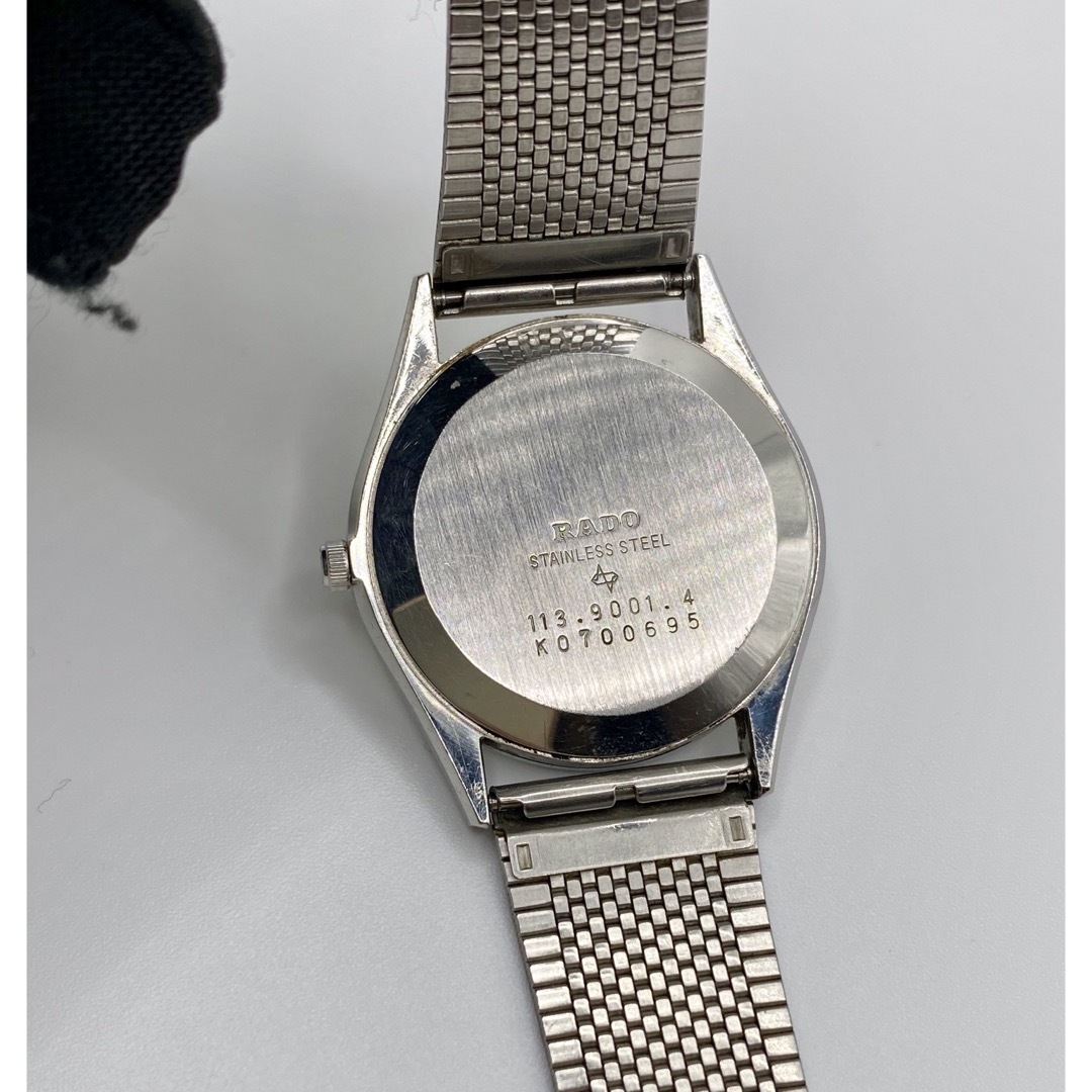 RADO(ラドー)のRADO ラドー 113.9001.4 シルバー文字盤 デイト メンズの時計(腕時計(アナログ))の商品写真