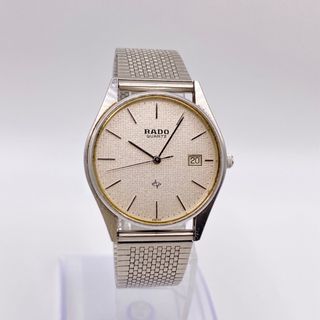 ラドー(RADO)のRADO ラドー 113.9001.4 シルバー文字盤 デイト(腕時計(アナログ))