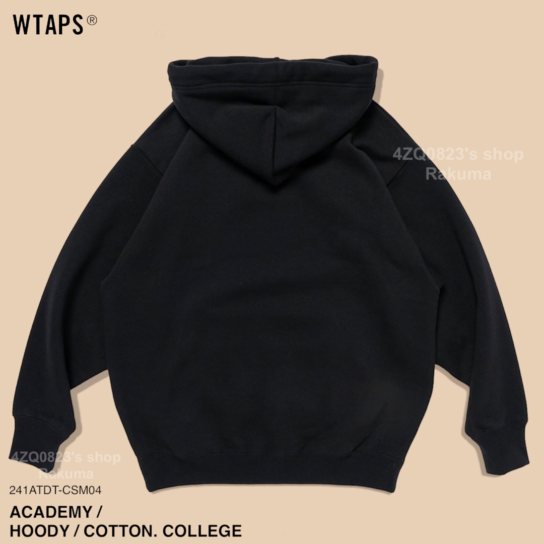 W)taps(ダブルタップス)のWTAPS ACADEMY HOODY COLLEGE パーカー L メンズのトップス(パーカー)の商品写真